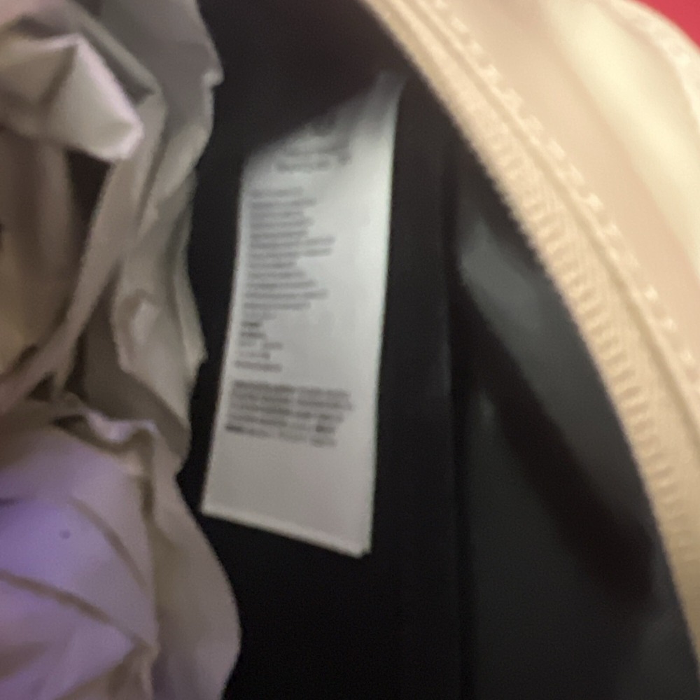 Jordan Toiletry Travel Bag Beige Cream New - Picture 8 of 8